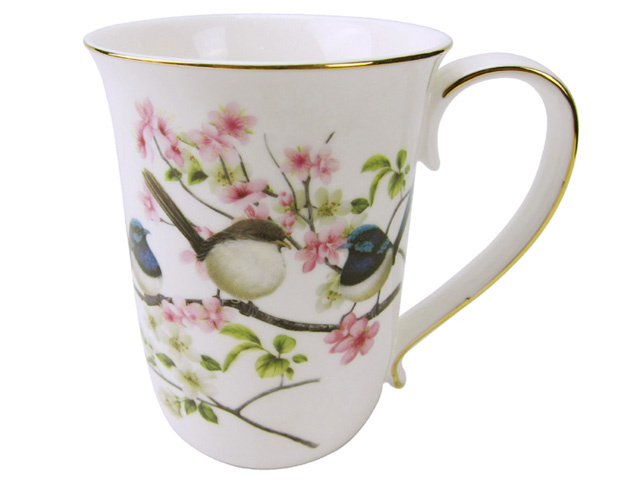 BLUE WREN MUG 450CC