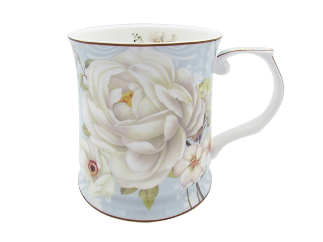 WHITE ROSE 415CC MUG