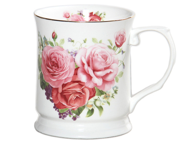 PINK ROSE 415CC MUG