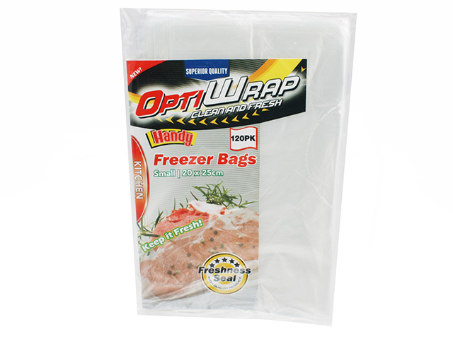 OPTI WRAP FREEZER BAGS SMALL 120PK