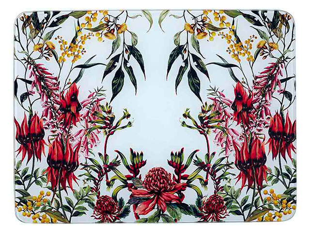 AUS FLORAL EMBLEMS SURFACE PROTECTOR