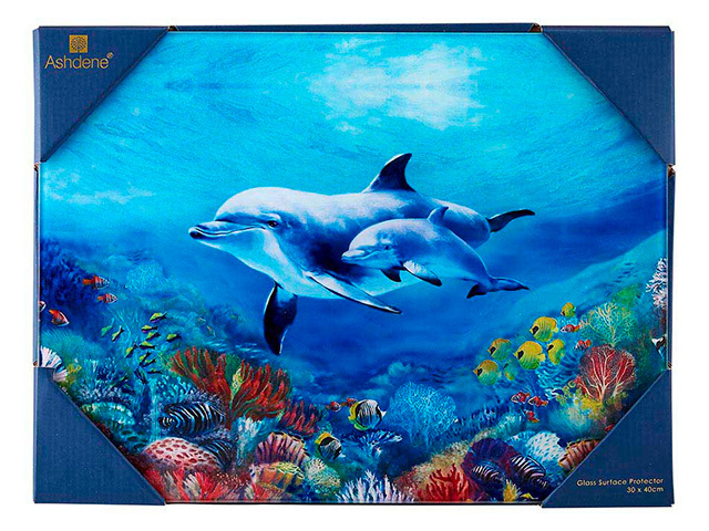 PLAYFUL DOLPHINS SURFACE PROTECTOR