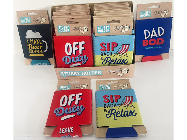 FRANKY FUNNY STUBBY HOLDERS UN24