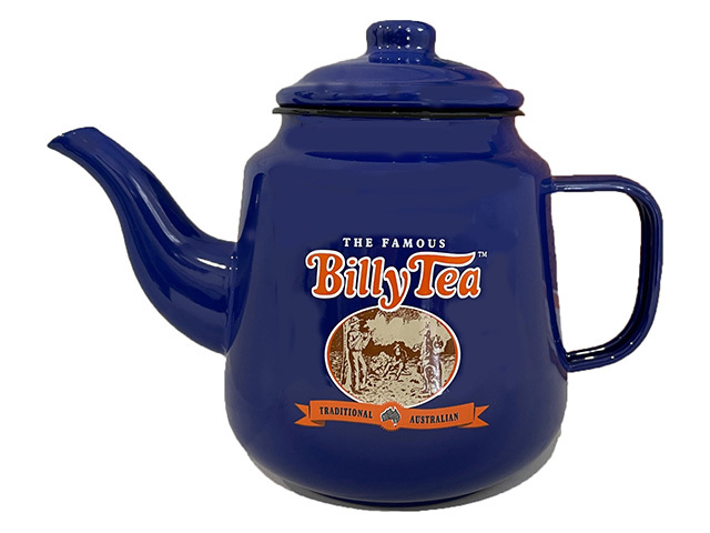 ENAMEL TEAPOT BILLY TEA 1.4L