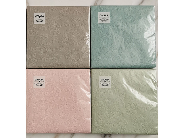 NAPKIN 3PLY 4ASST