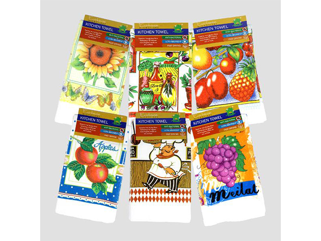TEA TOWELS SOLD QTY 12