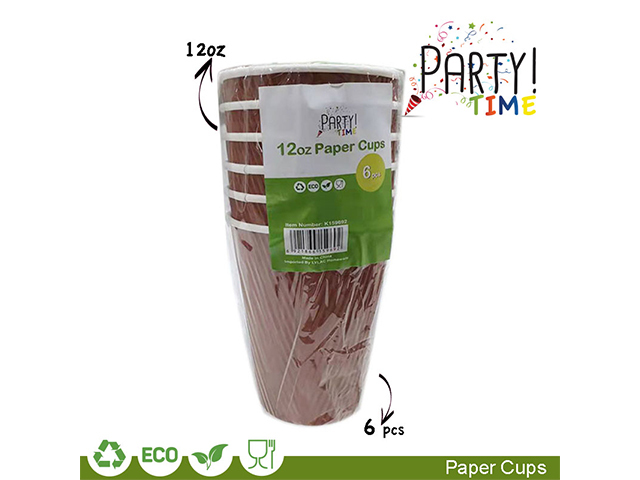 DISPOSABLE COFFEE CUP 12OZ