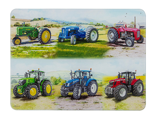 TRACTORS THEN NOW SURFACE PROTECTOR
