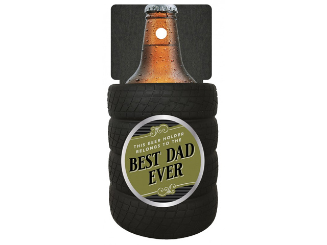 BEST DAD MAN CAVE BEER HOLDER SOLD QTY 2