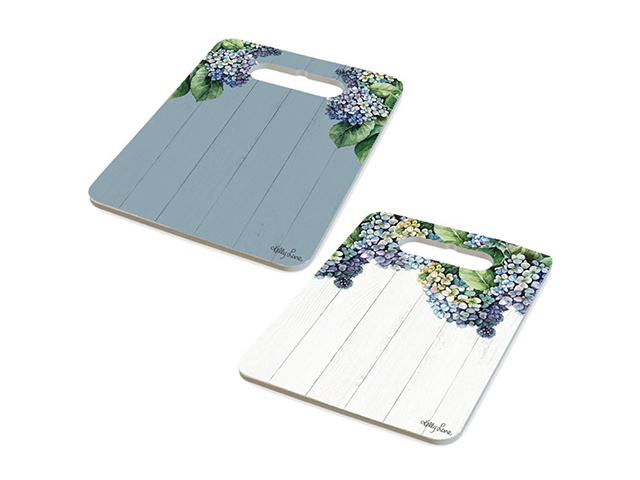 HYDRANGEA 19X24CM GRAZING PLATE 2ASST