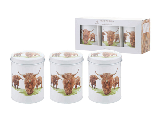 HIGHLAND HERD 3PK CANISTER
