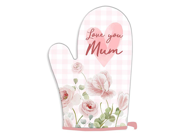 SET 2 18X25CM OVEN MITT 200DEGREES