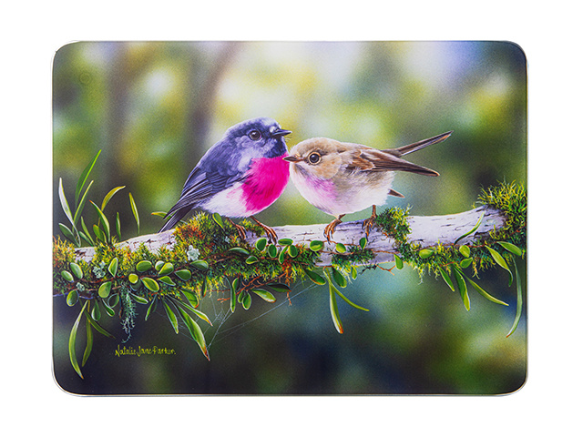 SMALL BIRDS ROBIN SURFACE PROTECTOR