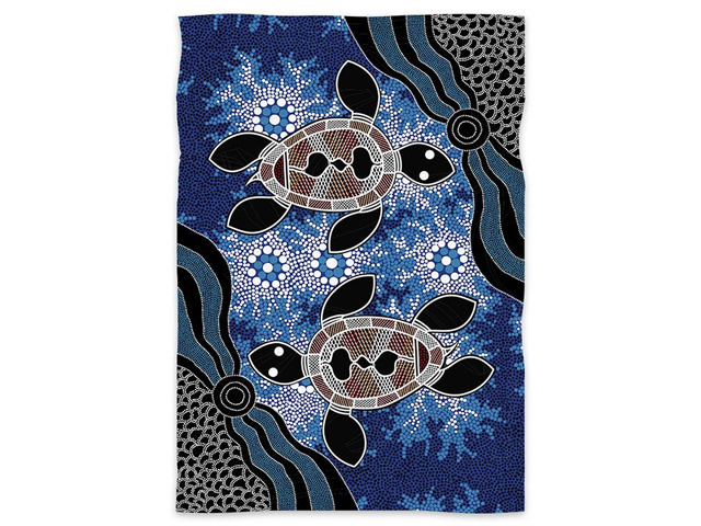 40X60CM SEA TURTLE TEA TOWEL