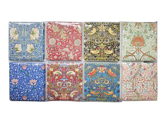WILLIAM MORRIS NAPKINS 3PLY 20PK 33X33CM