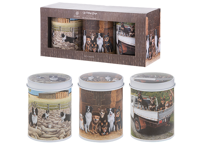 WORKING DOGS 3PK CANISTER