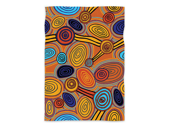 40X60CM SKIPPING STONES TEA TOWEL