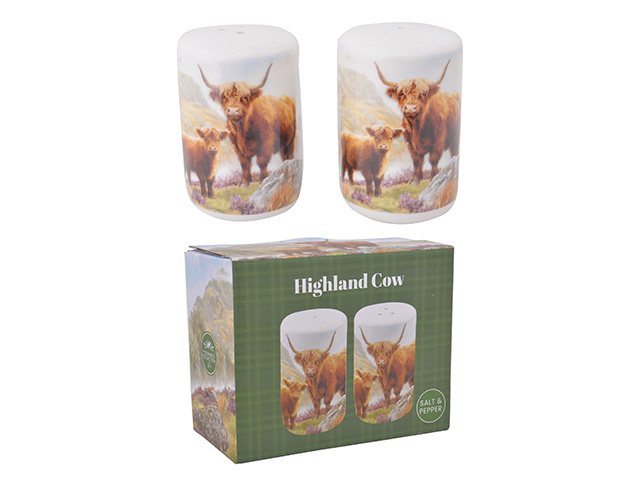 MACNEIL HIGHLAND SALT AND PEPPER SHAKER