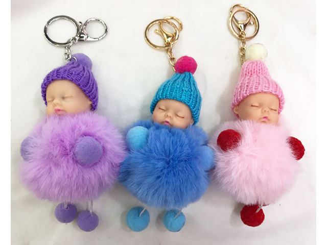 KEYCHAIN BABY 6ASST SOLD QTY12