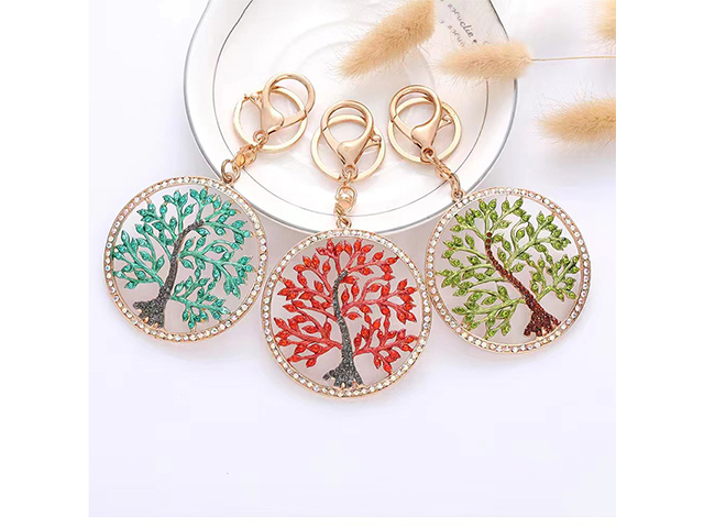 KEYRING DIAMANTE TREE OF LIFE UN12