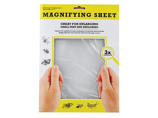 MAGNIFYING SHEET 21X38CM