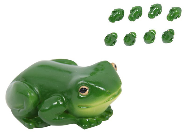 RAINFOREST LUCKY FROG MAGNET UN12