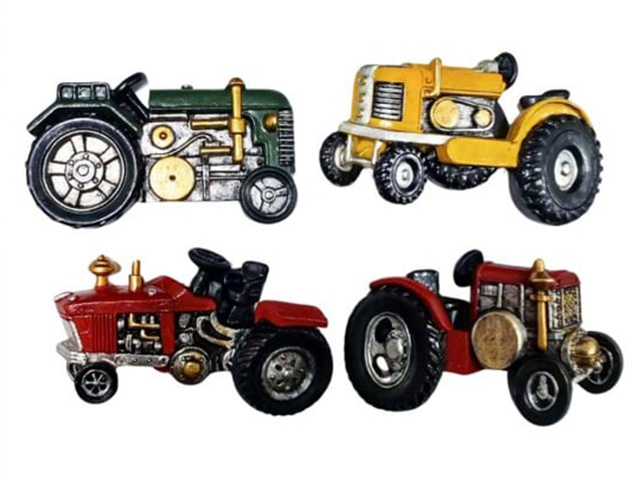 MAGNET TRACTOR 4ASST SOLD QTY12