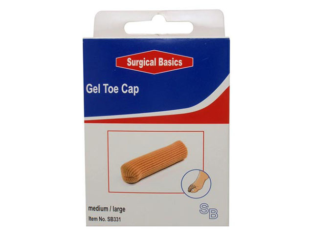 TOE CAP GEL LINED MEDIUM/LARGE