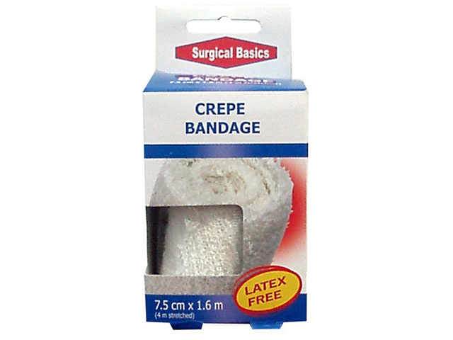CREPE BANDAGE 7.5X1.6M UN6