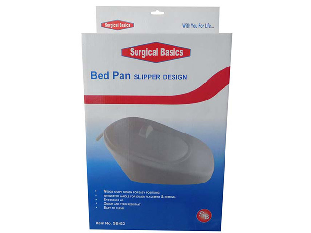 SURGICAL BASICS SLIPPER BED PAN