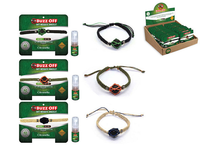 CITRONELLA ANTI MOSQUITO BRACELET UN24