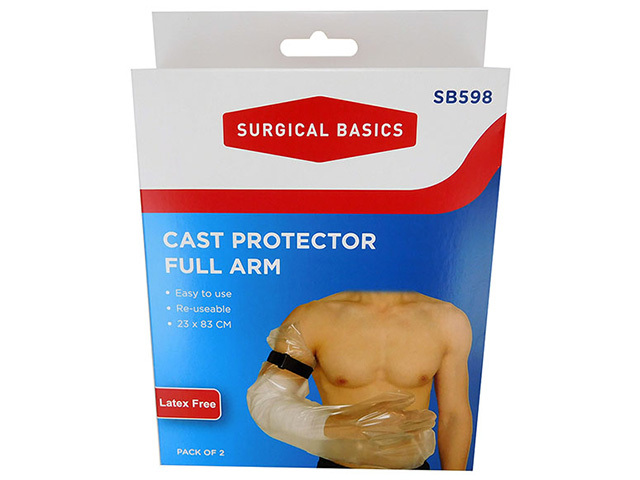 CAST PROTECTOR FULL ARM 2PK
