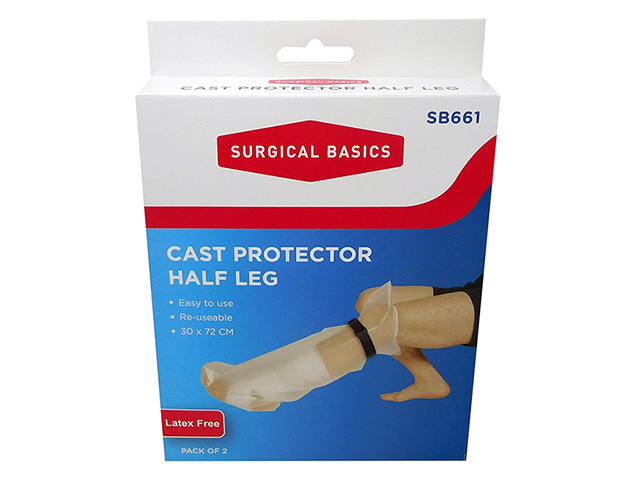CAST PROTECTOR HALF LEG 30X72CM 2PK