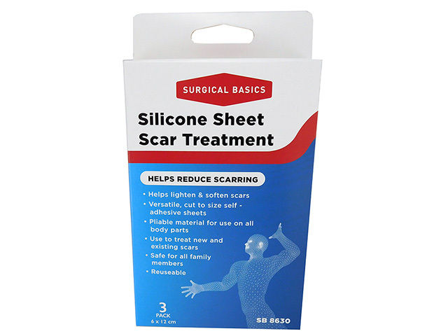 SILICON SHEET 12X6CM 3PK