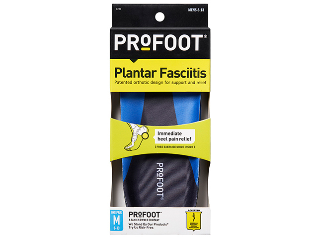 PROFOOT PLANTAR FASCIITIS ORTHOTIC 8-13