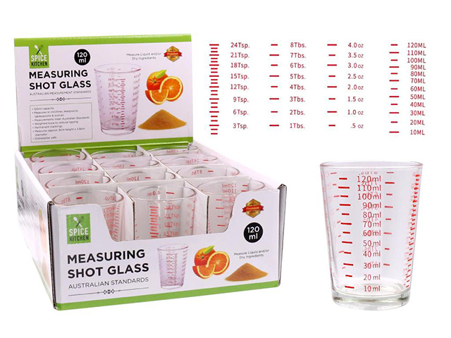120ML GLASS MEASURING CUP UN12