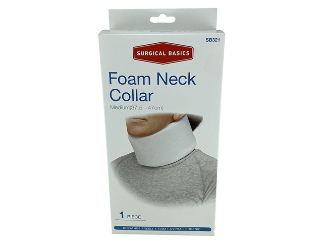 SOFT COLLAR WHITE MEDIUM 37.5X47CM
