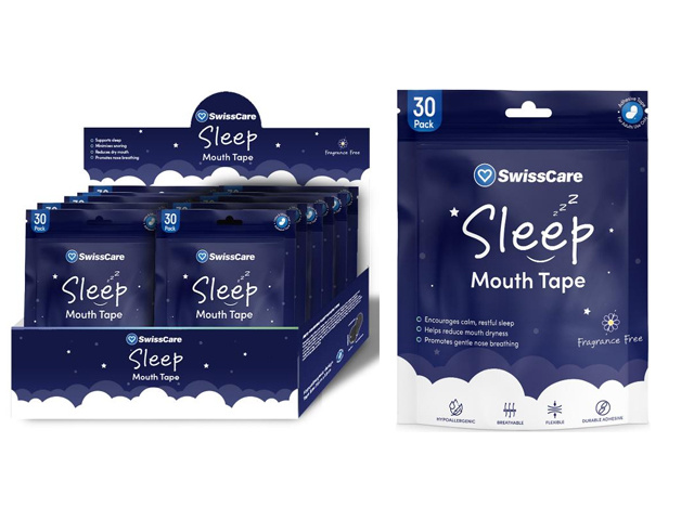 ANTI-SNORING SLEEP MOUTH TAPE 30PK UN24