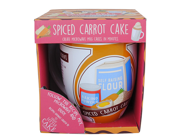 SPICED CARROT CAKE MUG CAKE