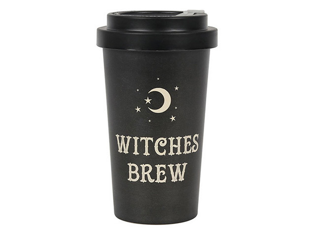 15CM WITCHES BREW BAMBOO MUG W/SLEEVE
