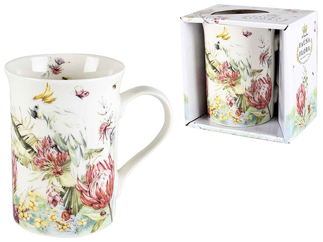 COCKATOO MUG NEW BONE CHINA 360ML