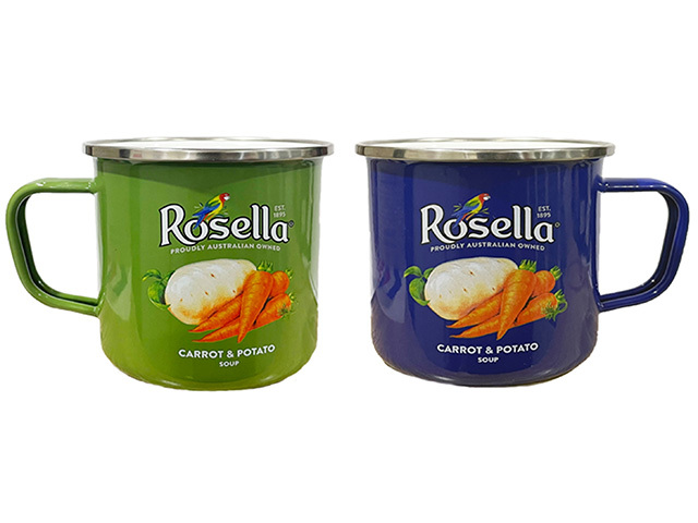 ROSELLA SOUP MUG 10CM SET 2