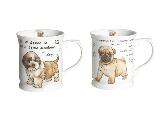 LAPDOGS MUG 415CC 2ASST