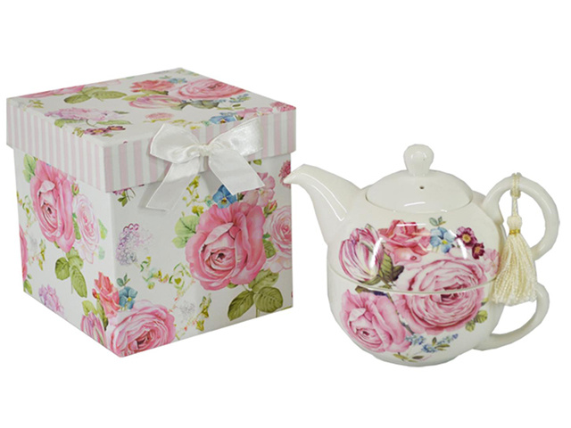TEA FOR ONE SET GIFT BOXED 3ASST