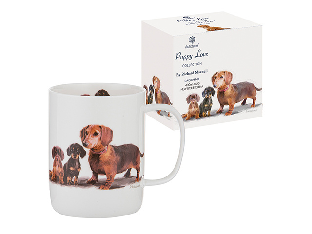 PUPPY LOVE DACHSHUND MUG