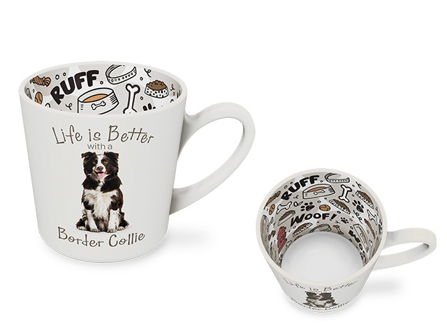 I LOVE MY BORDER COLLIE MUG 420ML SOLD QTY2