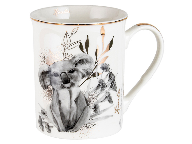 AUSTRALIAN KOALA MUG 360ML NEW BONE CHINA