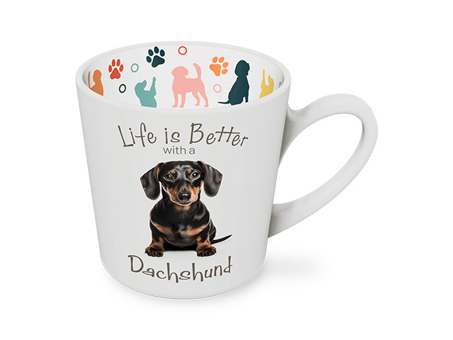 I LOVE MY DACHSHUND MUG 420ML SOLD QTY2