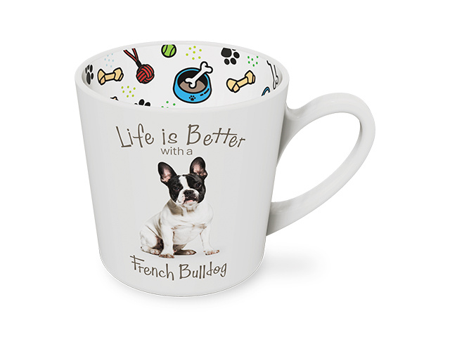 I LOVE MY FRENCH BULLDOG MUG 420ML SOLD QTY2