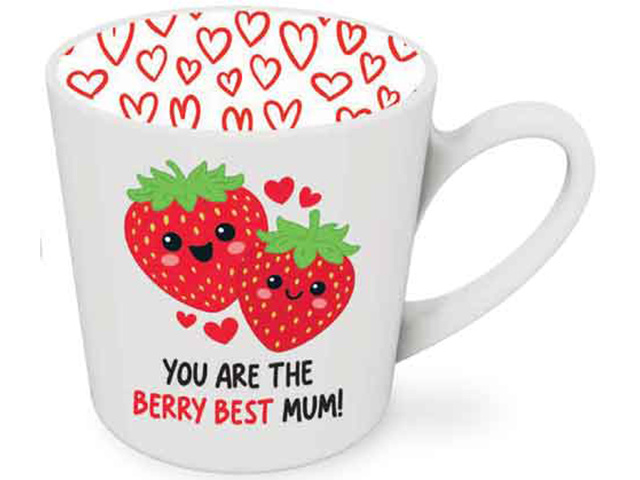 BERRY BEST MUM MUG 420ML SOLD QTY2